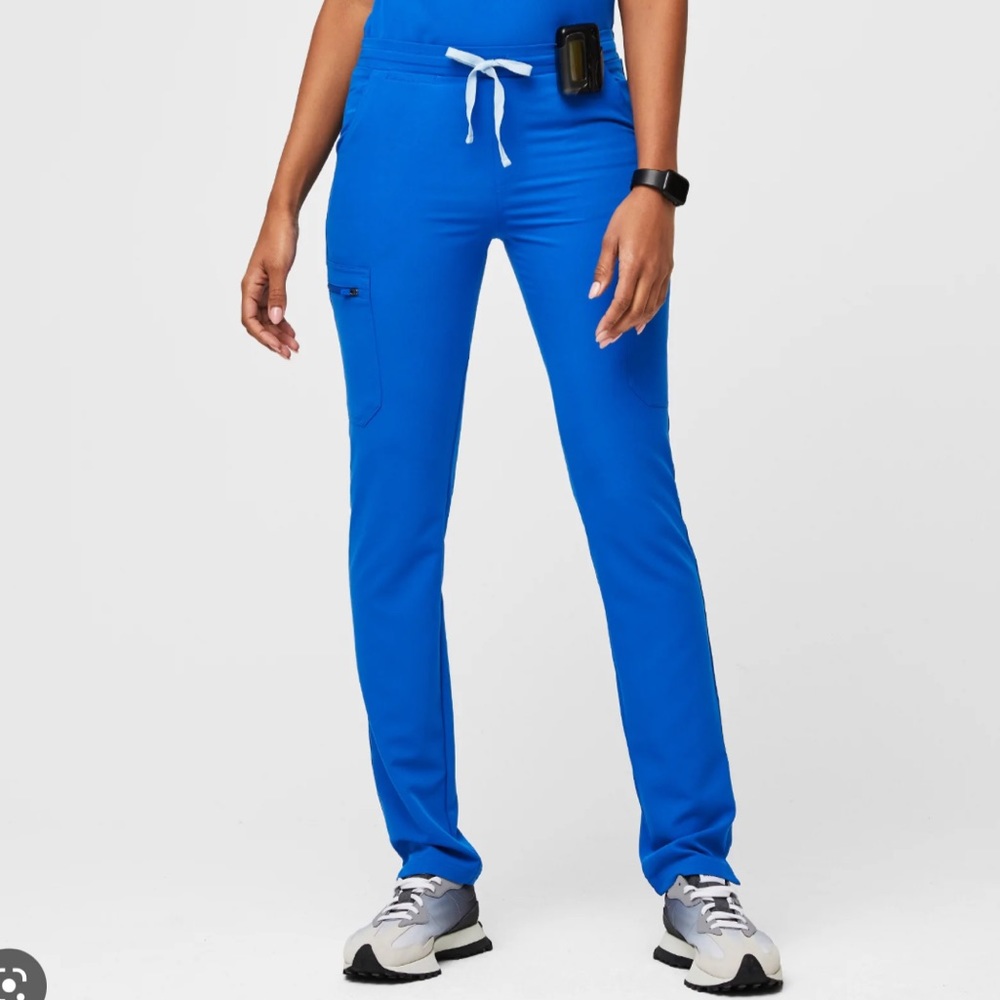 Figs high waisted Yola Skinny scrub pants - size small
